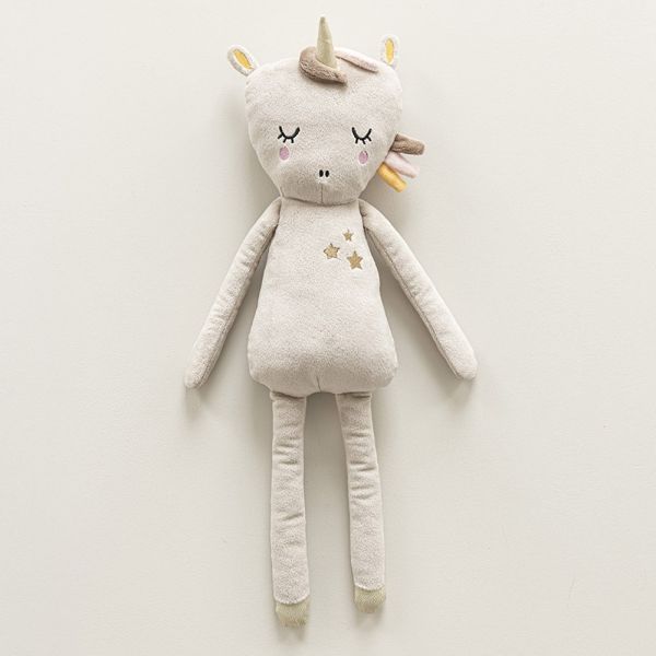 Unicorn knuffel roze bruin Lara van Petite Amélie